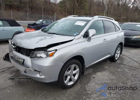 2012 Lexus Rx 350 from USA, damaged, VIN 2T2BK1BA6CC135164